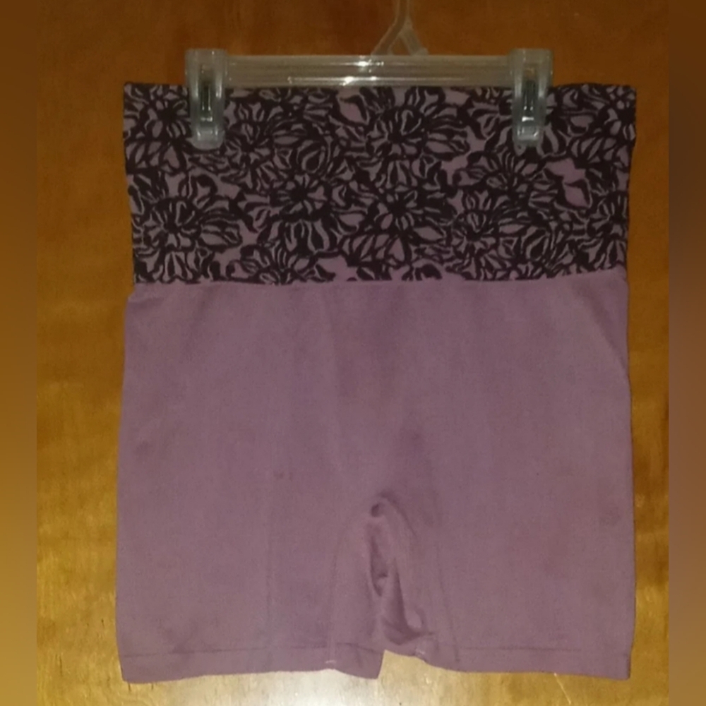 Women's Jockey Seam-Free Slimming  Underwear Shorts Pink/Black Large